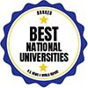 icon representing "best national universities" by the U.S. News and World Report for the online programs at Marymount University online