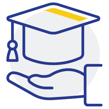 Icon representing the online programs at Marymount University online